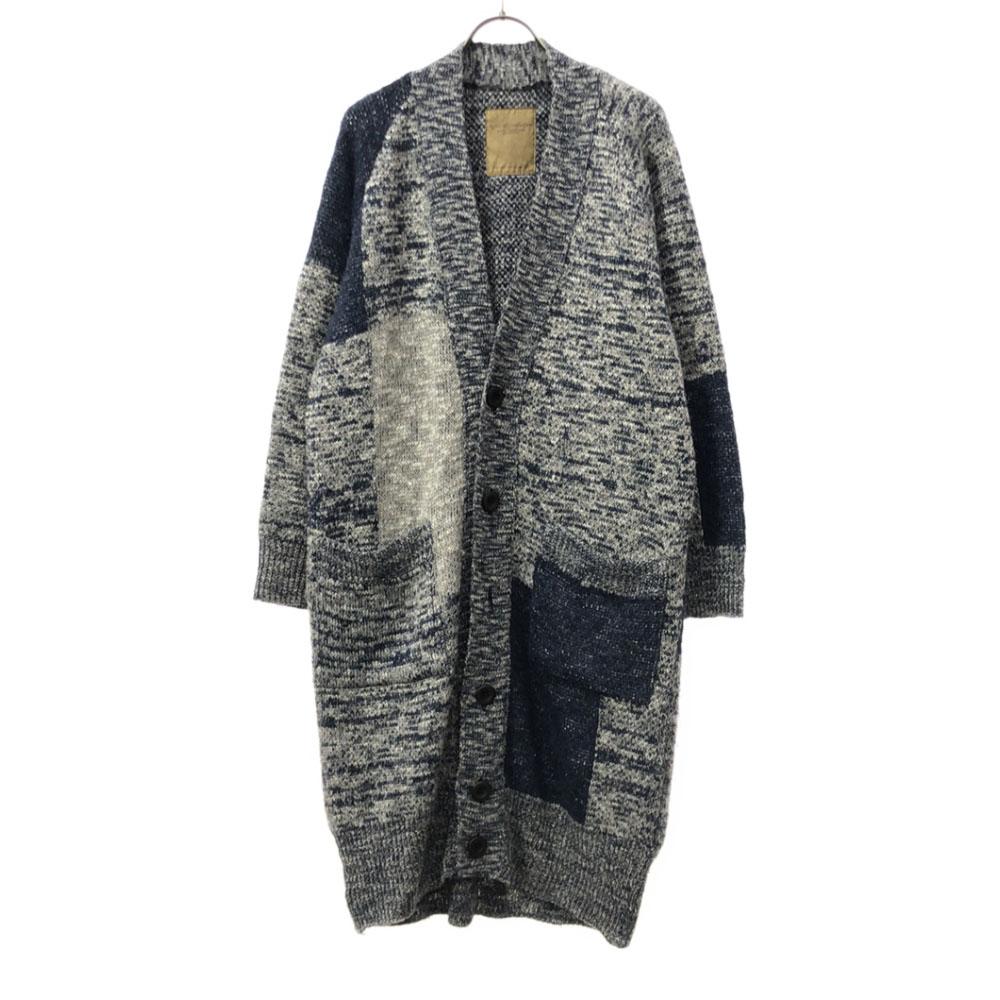 

robes&confections сделано в Японии Кардиган длинной вязки с длинным рукавом 1 мужской б/у