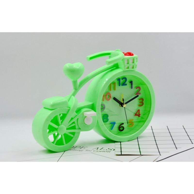 Korean Cute and Novel Alarm Clock, Primary School Student Bicycle Wake-up Clock