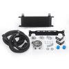 13 Rows Oil Cooler Kit M-Model With Thermostat Sandwich Adapter Nylon Steel Braided AN10 Hose Mounting Bracket