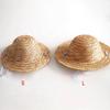 Nowość Letnia regulowana czapka dla psa Outdoor Słomkowy kapelusz Puppy Small Cat Sunhats