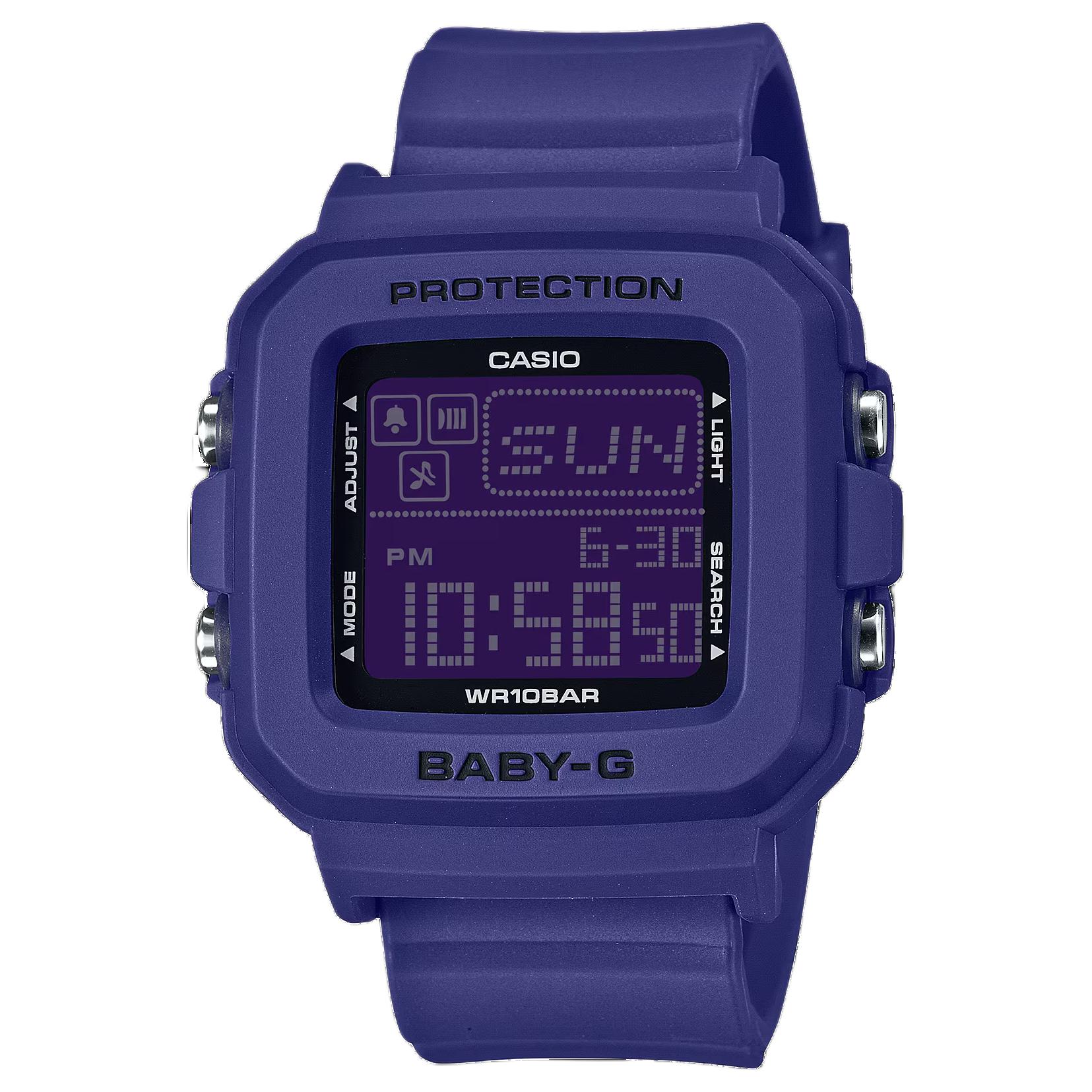 CASIO Unisex Purple Watch BGD-10K-2 BGD-10K-2 Purple Watch Dial