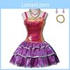 Barbie Life In The Dreamhouse Barbie Cosplay Kostüm Mit Satin Und Baumwollstoff Für Anime Fans