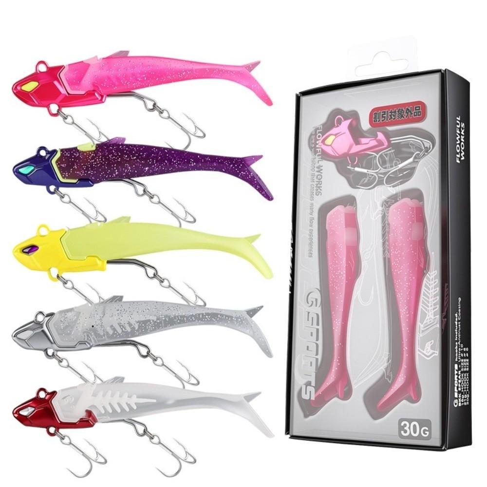 Glow In The Dark Soft Fishing Lures Soft Material Jigging Baits Swimbait Lures Sea Fishing