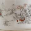 Valley Secluded Gold Inlaid Jade Ceramic Kung Fu Tea Set
