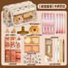 2025 new pencil case primary school students cartoon cute high value large capacity pencil case stationery bag