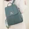 Backpack for Women, Fashionable, Simple, Light Luxury, Soft Leather Texture Backpack, Large Capacity Leisure Travel Backpack