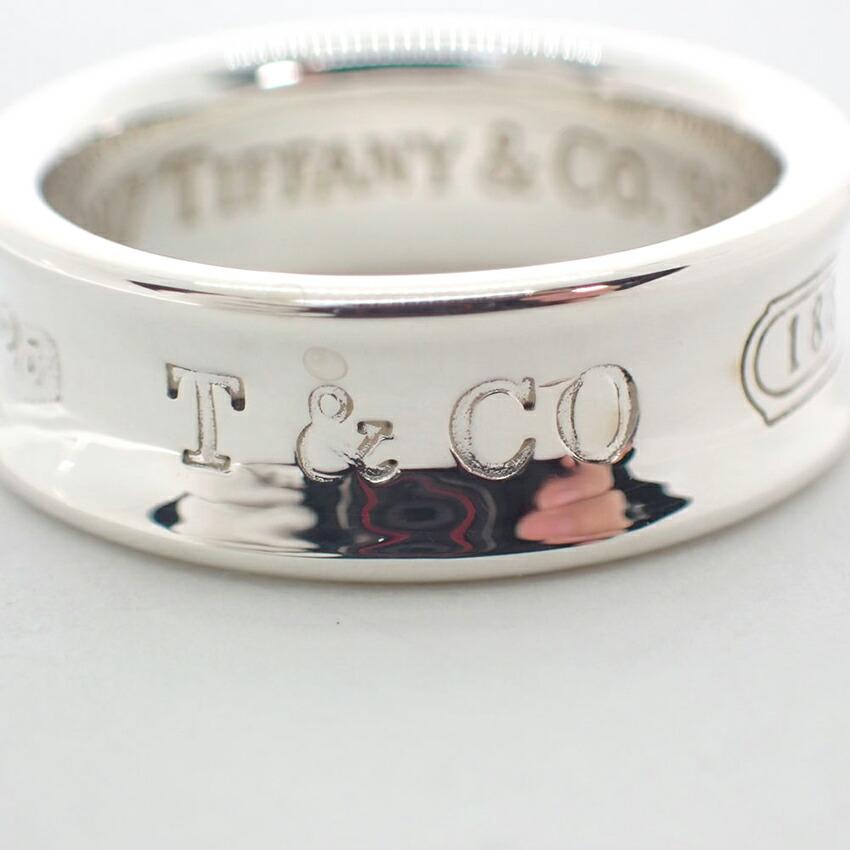 [Used] TIFFANY/Tiffany SV925 1837 Ring/No. 12.5/g469-51
