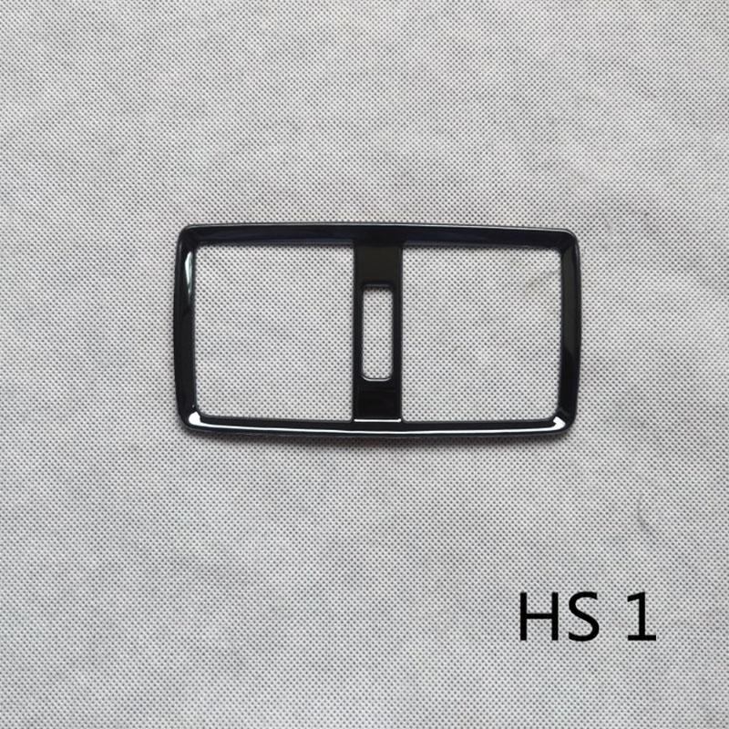 Garnish Rear Air Vent Trim Cover fit for Skoda Kodiaq 2017 2018 Interior Accessories Metal Car Styling