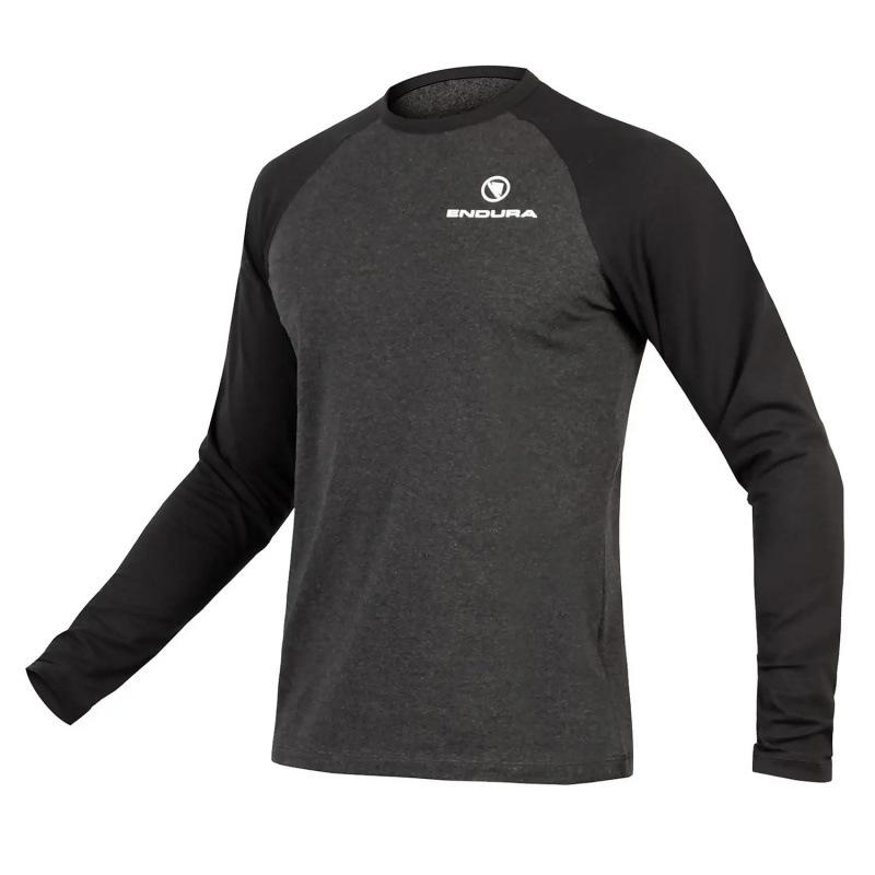 Endura downhill suit, men's quick-drying shirt, round neck, off-road riding suit, off-road motorcycle shirt, long-sleeved racing suit.
