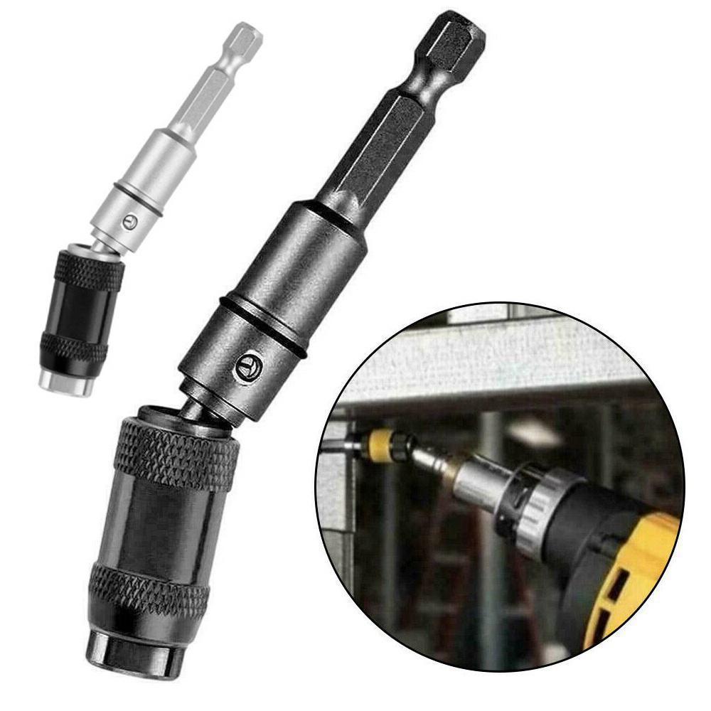 1pc Tip Pivoting Steel Drill Swivel Bit Tip Holder Swivel Bits Tool Screw Drill