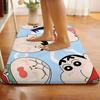 Anime C-Crayon S-Shin-Chan Floor Mat Bathroom Absorbent Mat Simple Door Dirt-resistant Mat Home Kitchen Mat Foot Mat Entry Mat