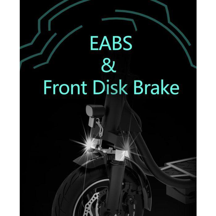 DriveTron DT01 - Elektrická koloběžka - Motor 800W - Baterie 36V 13Ah - Max 30KM/H - Dojezd 35-45km - 10'' pneumatiky - Černá