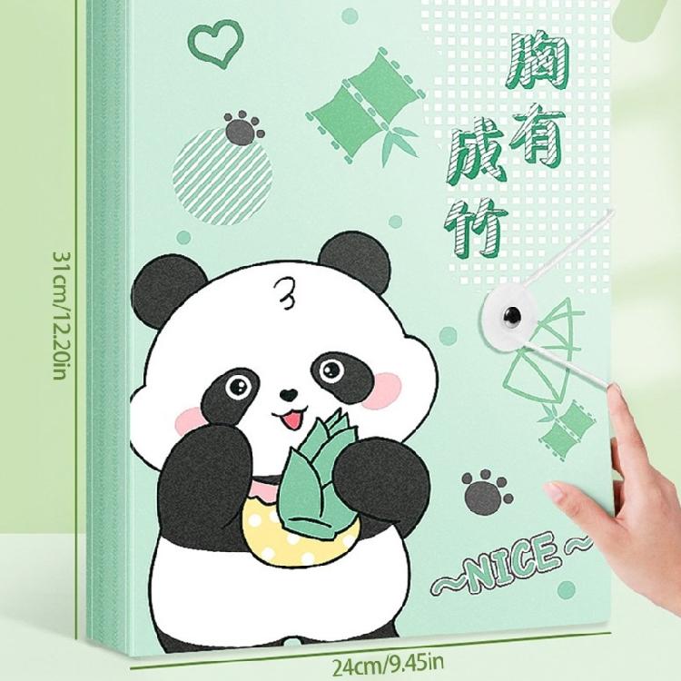 Clear Document Folders with Cartoon Design Lightweight File Storage for Students Teachers Award Certificate Organization