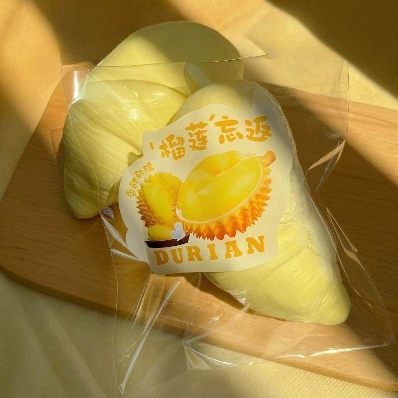 Hot Sale Soft Wet Durian Cream Bread Squeeze Release Tool Slow Rebound Hand Relax Gift DIY Decompression Squeeze Squishy