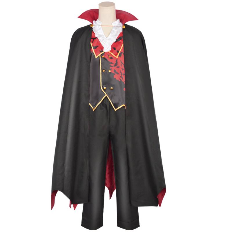 

Cosplay Vampire Costume Horror Halloween Role Play Outfit Games Polyester Anime XXL