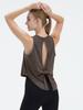 Women's Cross-Border Outdoor Sports Vest: Loose Swallowtail Fitness Yoga Top