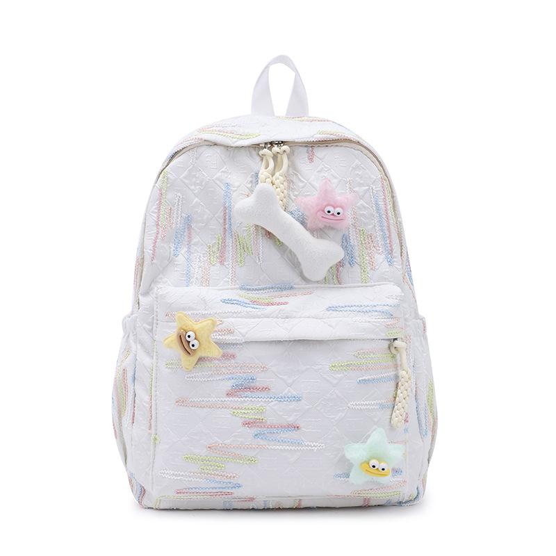 Schoolbag Japanese cute schoolbag female junior high school student high value niche ins style student large capacity backpack travel backpack