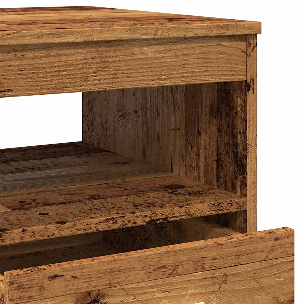 Drawer Cabinet with Vintage Wood Look 40 x 50 x 76 cm Engineered Wood