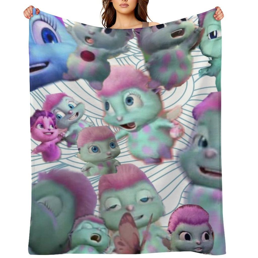 Fairytopia 3 Throw Blanket Decorative Sofas Flannels Decorative Throw Plush Blankets