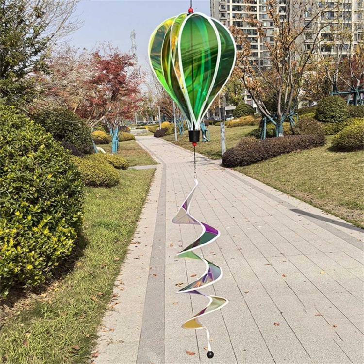 Multifunctional PVC Rotating Hot Air Balloon Wind Spinner for Outdoor Gardens Patios Balcony Weather Proof Ornaments