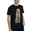 Great Pyrenees Dog 100 Cotton Casual Breathable Confortable Totoro Mens Designer Clothes Men TShirt
