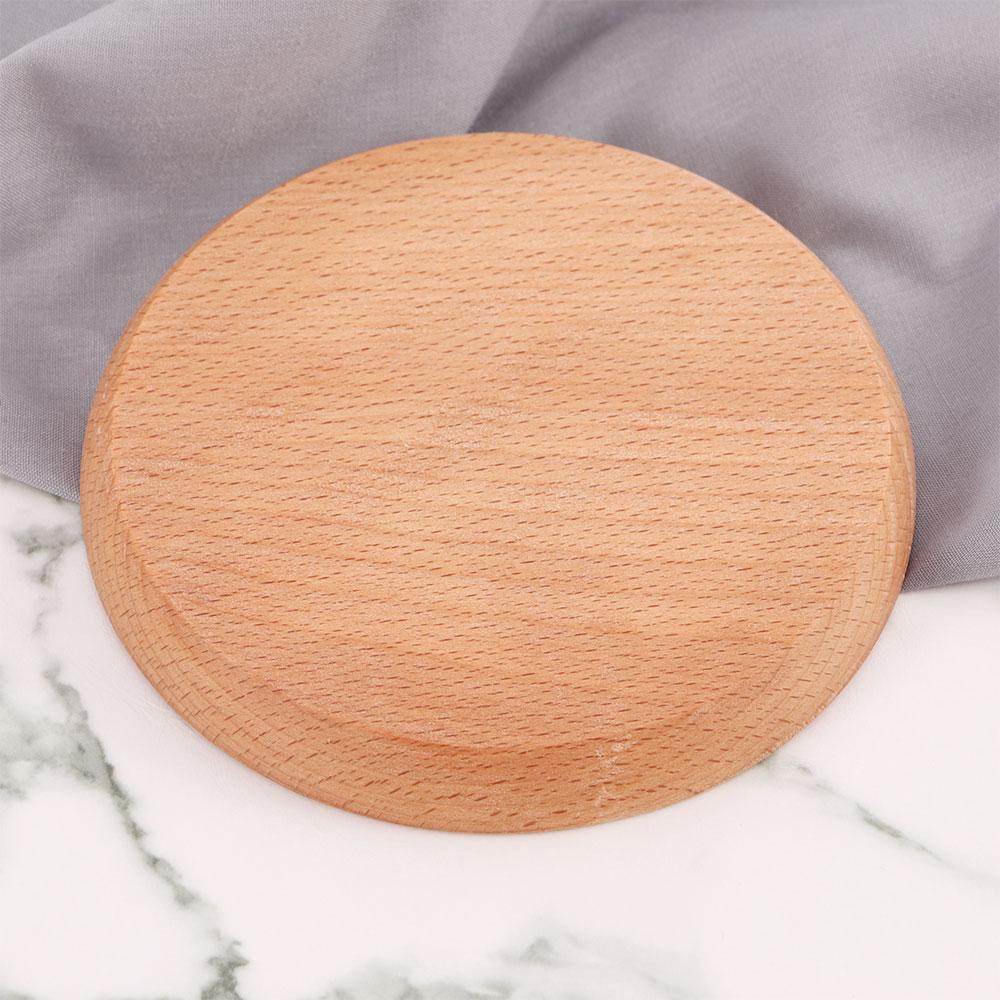 Eco-friendly Round Snack Fruits Cake Dish Tableware Dessert Plates Serving Tray Dinner Plate