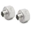  Industrial Grade Stainless Steel NPT Fitting 1.2 Inch to 3/4 Pipe Connection
