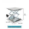 NaiDuo 300x300mm Stainless Steel Manual Lift Platform