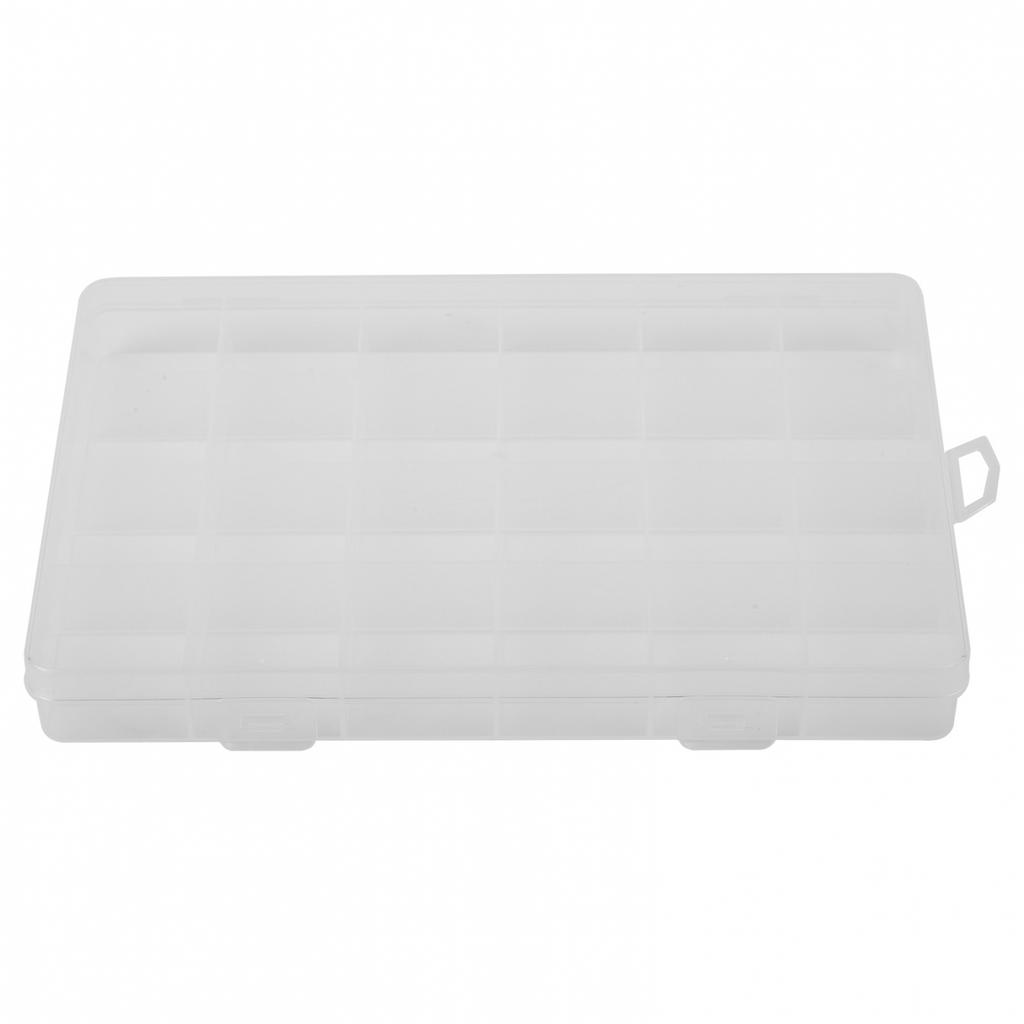 Organizing Transparent Compartment Storage Beads Box