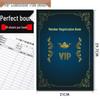 Beauty Salon Customer Record Book A4: Membership, Health, and Attendance Log