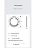 Ultra-Thin Magnetic Zinc Alloy Phone Ring Holder