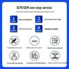 Compact Mini Dual Ear Bluetooth Earphones: Noise-Cancelling, Ultra-long Battery, Perfect for Gaming & Sports