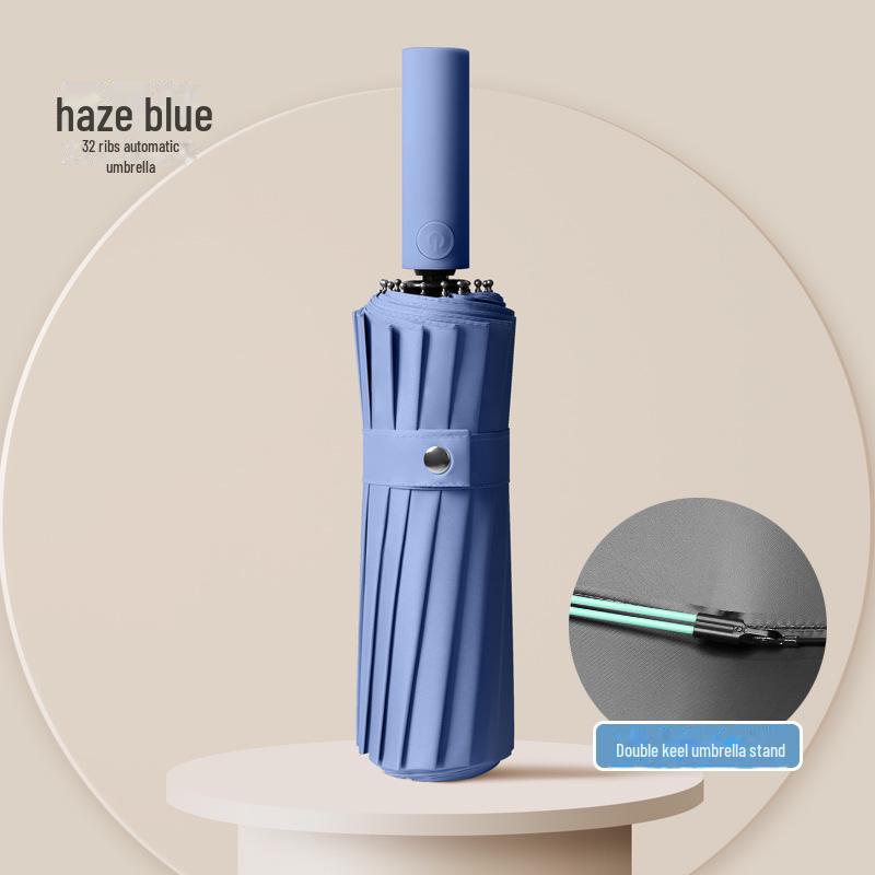 

Рекламный зонт с 16-ю спицами и двойным килем для бизнеса и логотипа - полностью автоматический подарочный зонт от солнца 16 bone double keel