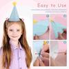 16 Pcs Clothing Birthday Hat Child Grad Cap Tassel Paper Graduation Photo Booth Props