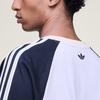 adidas Originals X Wales Bonner Striped Spliced Sports Short Sleeve T-Shirt Women Tops KD0337