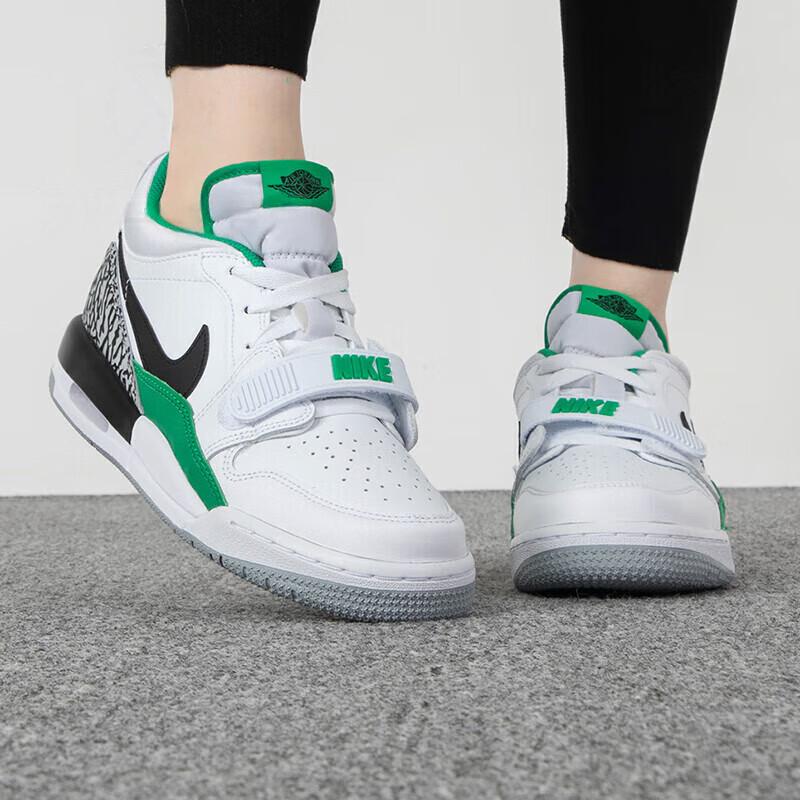 Air Jordan Legacy 312 Low GS White Black Lucky Green FN3407-101