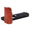 L Bracket Fit for   V1 Cameras Aluminum Quick Release Plate L Shape Handgrip with Wood Grip 1Celsius4 Inch Threaded Hole Support for Arca Trip