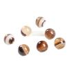 Sen Wu Kristal Koffie Gestreept Agaat Losse DIY Armband Kralen