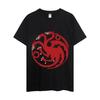 House of the Dragons T Shirt Men Couple Combination Clothes Short Sleeve Collar Fashion Woman Cotton#Color
