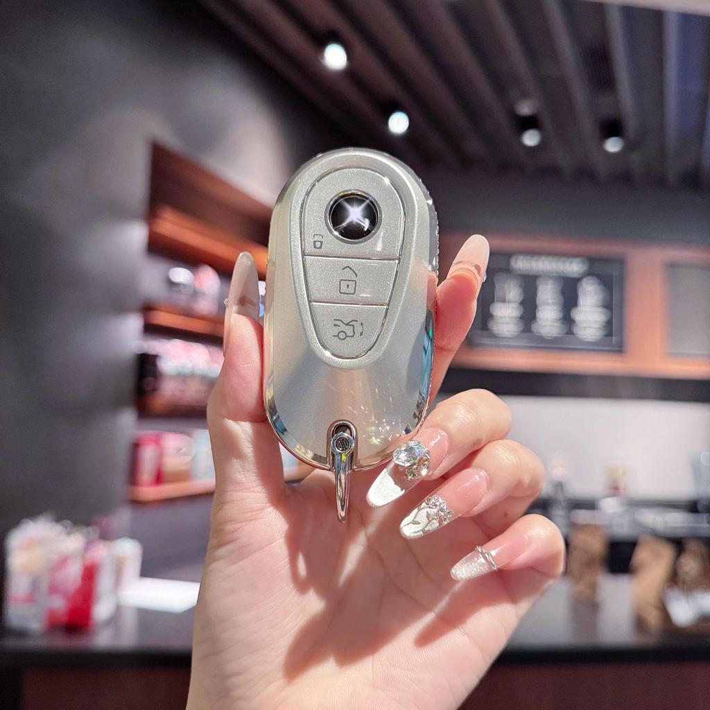 Mercedes-Benz Key Case for 25 Models: GLC300L, C260L, E300L, C200L, EQE, E350