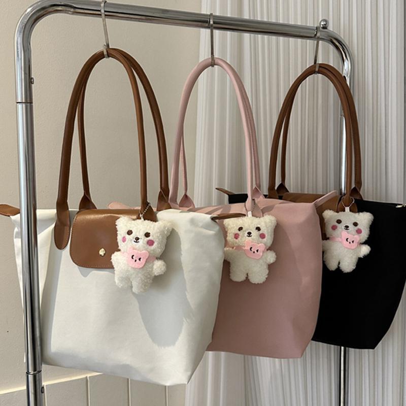 Nylon Handbags High Quality Sac Large Capacity Classic Tote Bag Women Folding Designer Casual Shoulder Bag