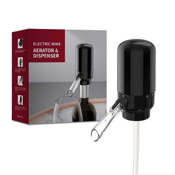 Weinkaraffe Trockenbatterie Elektrischer Weinausschenker Rotwein-Ausschenker Bankett-Weinaccessoires Abendessen-Date Weinausschenker