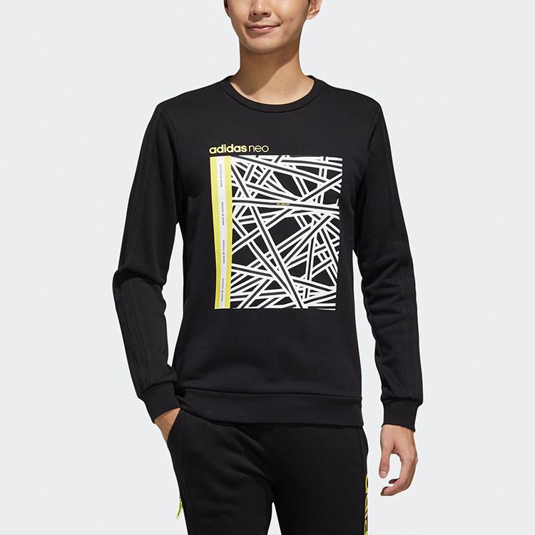 Adidas Neo Faves Sweatshirt Men Tops Black FP7856