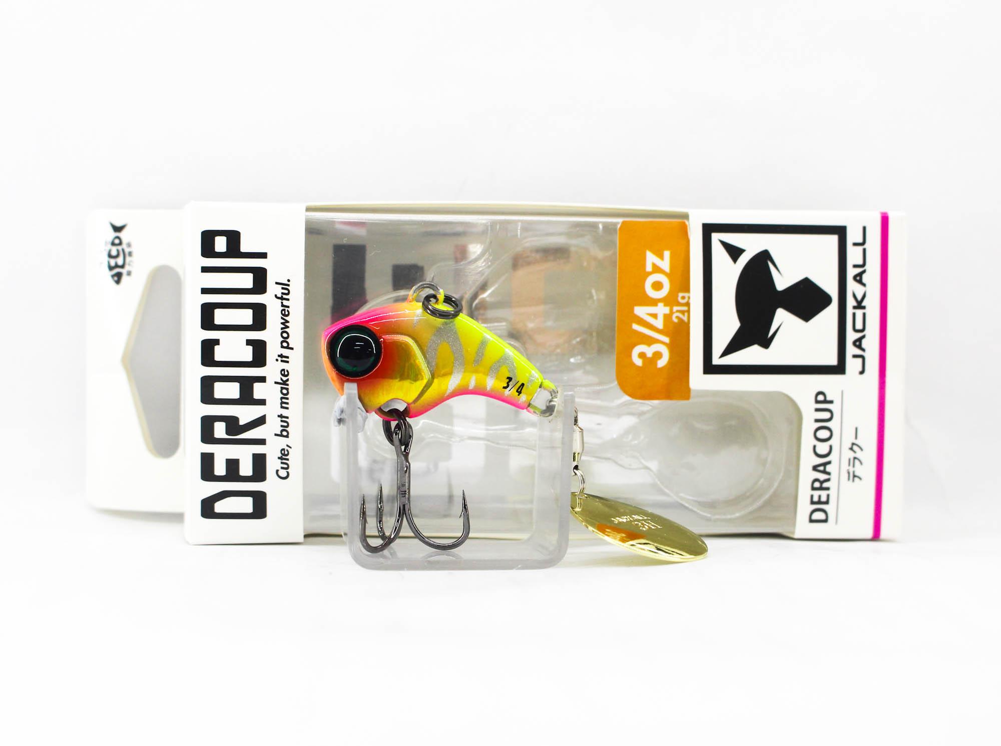 

Jackall Deracoup 3/4 oz Spin Tail Sinking Lure Momotora Clown (6031)