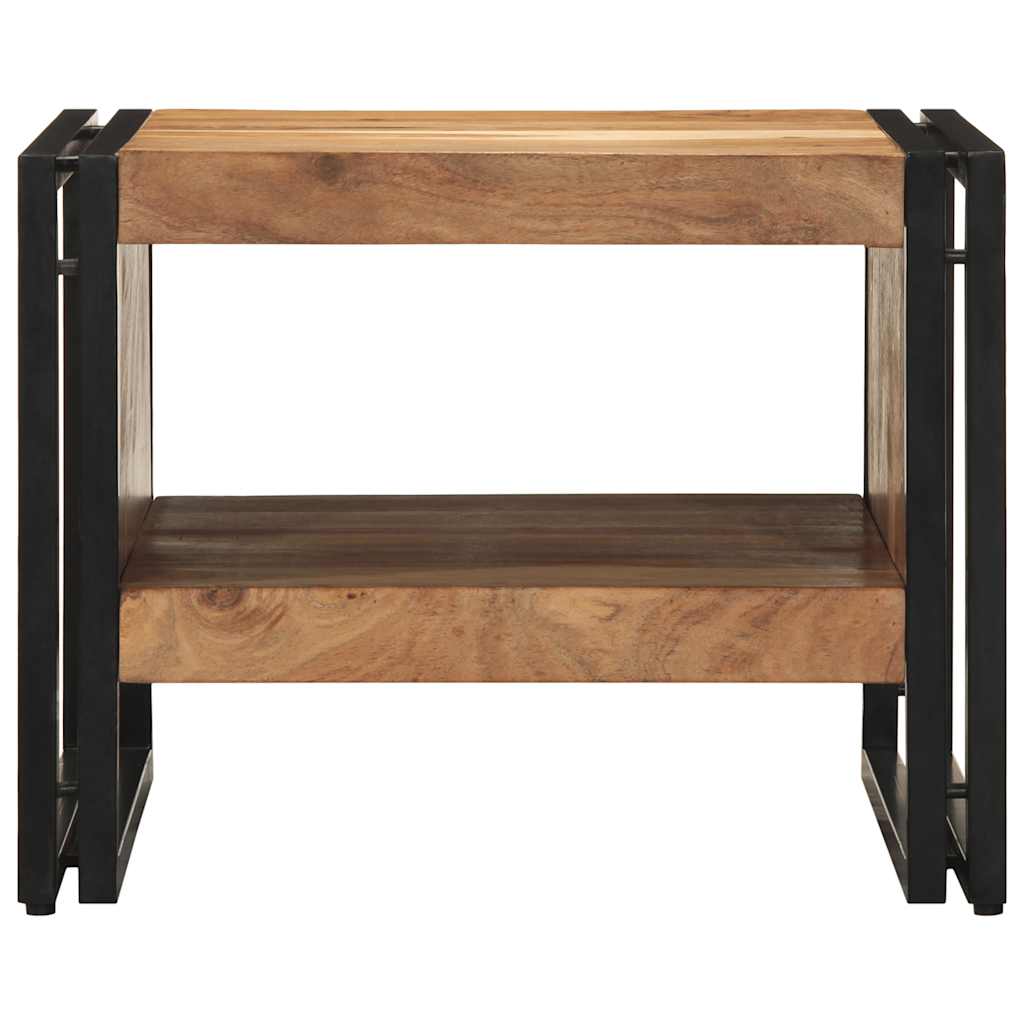 Coffee Table 50 x 50 x 38 cm Solid Acacia Wood