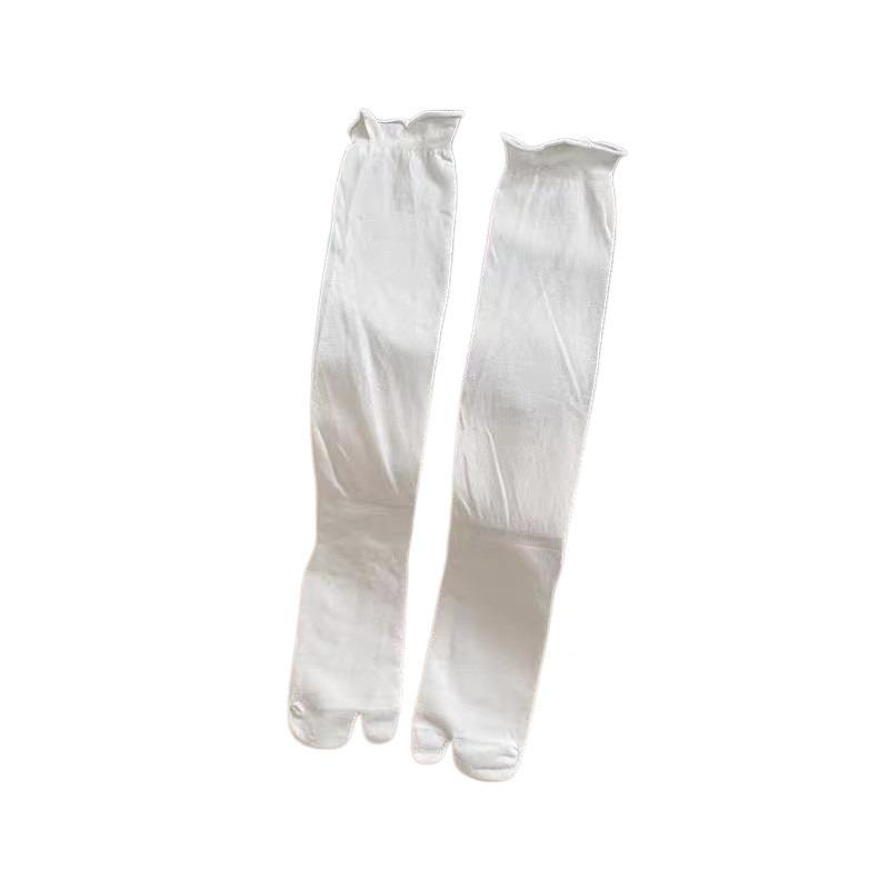 Geteilte Zehen-Socken - Leichte Knöchelsocken für Frühling/Sommer mit atmungsaktivem, gestapeltem Design im Ballett-Stil
