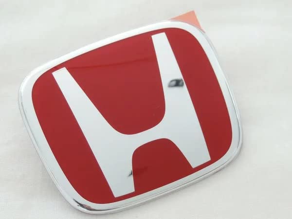 FK-8 Red Emblem for Civic Type R, Approx. W 4.1 x H 3.3 inches