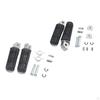 1 Paar Motorcycle Front Rear Foot Pegs Footrest Pedal Fits for YZF1000 R1 FZ6R FZ6 FJR1300