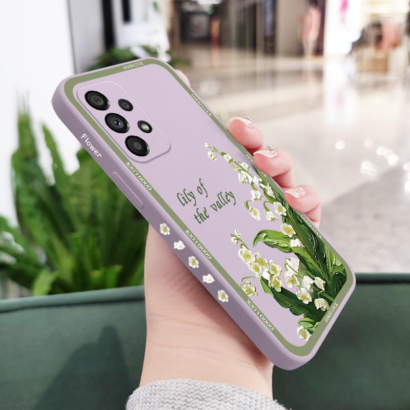 May Bells Case For Samsung Galaxy A73 A53 A33 A23 A13 A03 A72 A52 A52S A32 A22 A12 A02 A02S A71 A51 A31 A21S 4G 5G Cover