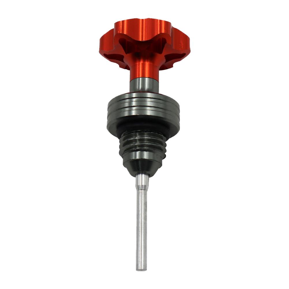 1pcs Scooter Motorcycle Engine Oil Dipstick Filler Plug Engine Crankcase Oil Level Gauge Plum Blossom Machine Oil Dipstick